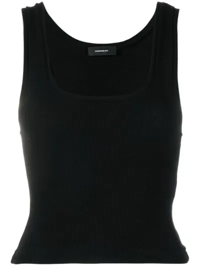 Wardrobe.nyc Crop Tank In Black