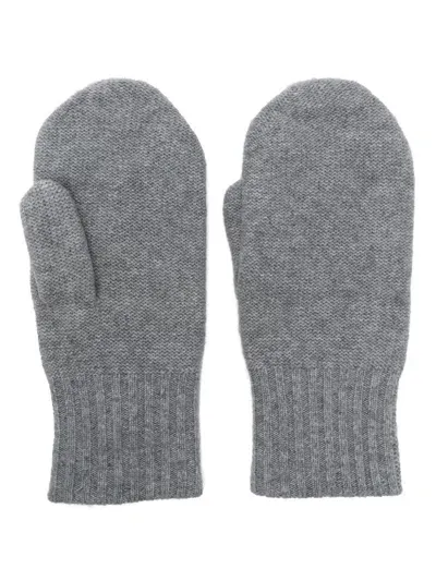 Warm-me Cashmere Mittens In 灰色