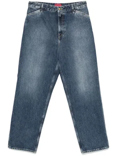 Washington Dee Cee Cotton Jeans In Blue