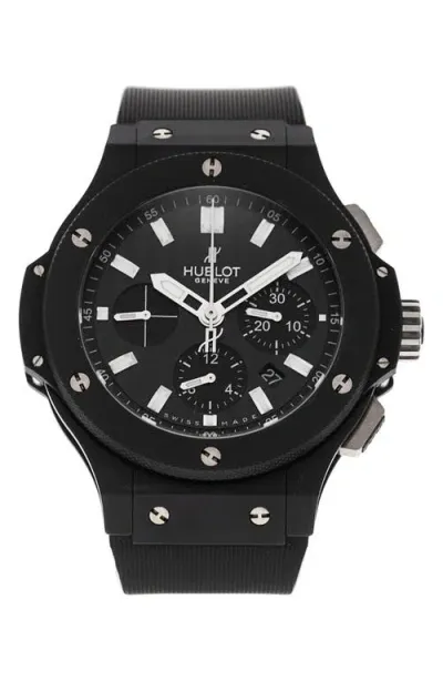 Watchfinder & Co. Hublot  Big Bang Rubber Strap Watch, 44mm In Black