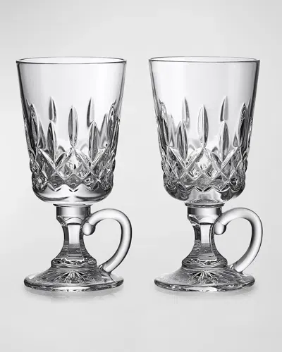 Waterford Crystal Lismore Irish Coffee Glasses, Set Of 2 In Transparent