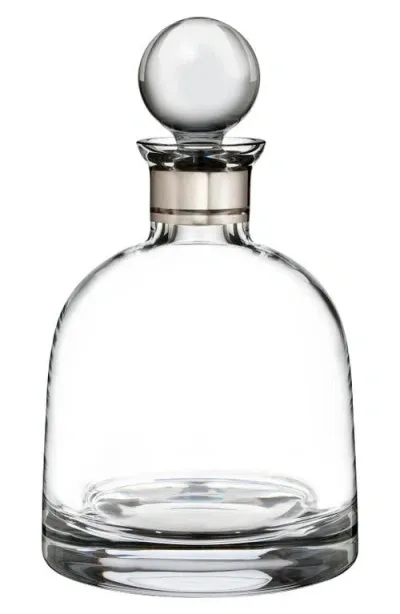 Waterford Elegance Short Decanter With Round Stopper In Clear