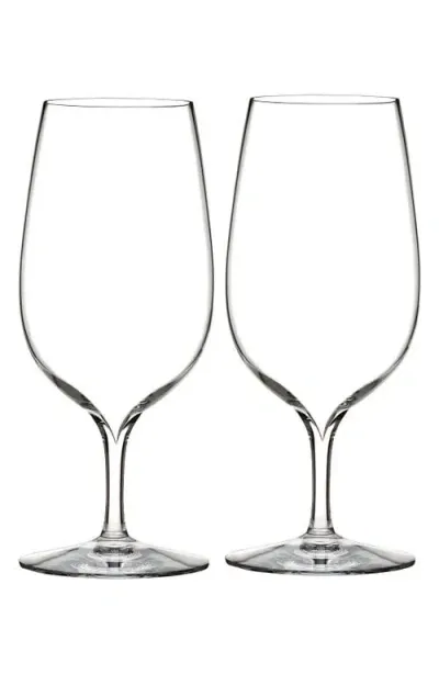 Waterford 'elegance' Fine Crystal Water Glasses In Clear