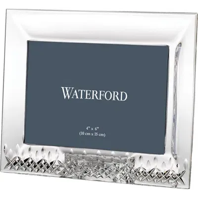 Waterford Lismore Essence Lead Crystal Picture Frame In Clear