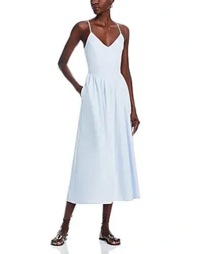 Wayf Marta Midi Dress In Baby Blue