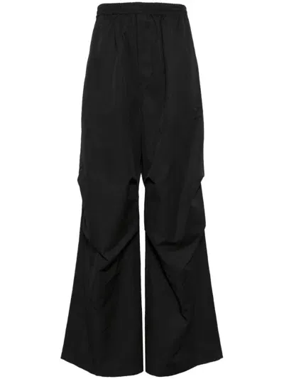 We11 Done Black Paneled Cargo Pants