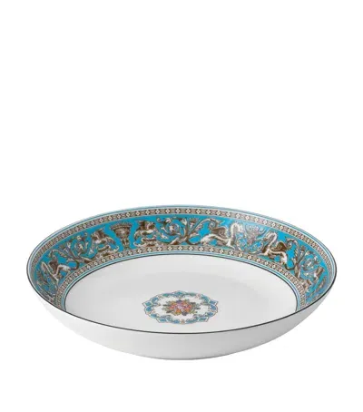 Wedgwood Florentine Turquoise Bowl In Blue