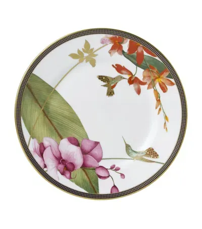 Wedgwood Hummingbird Plate In Multi