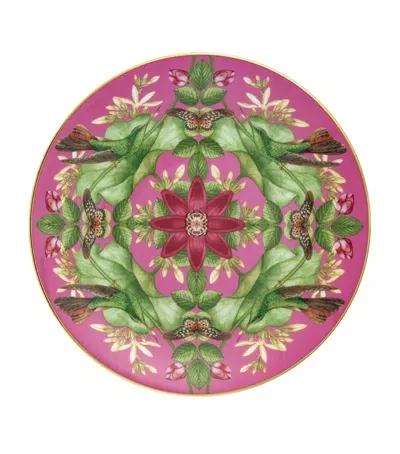 Wedgwood Wonderlust Pink Lotus Plate In Multi