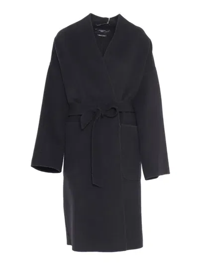 Weekend Max Mara Coat In Black