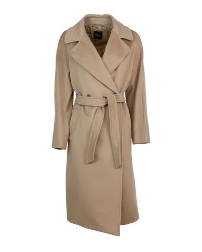 Weekend Max Mara Coat In Brown