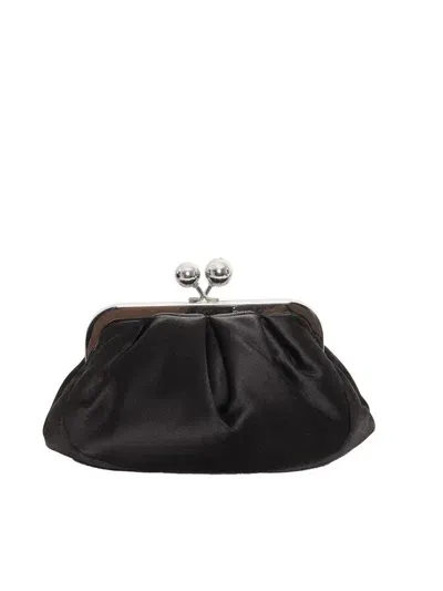 Weekend Max Mara Hand Held Bag. In Black