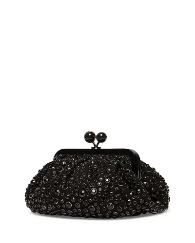 Weekend Max Mara Masque Small Pasticcino Bag In Black