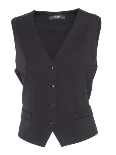 Weekend Max Mara Vest In Black