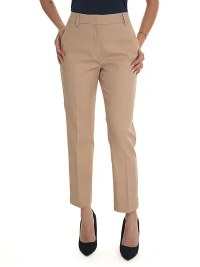 Weekend Max Mara Vite New York Style Trousers In Beige