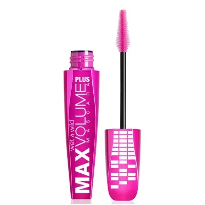 Wet N Wild Max Volume Plus Mascara - Amp'd Black 8ml