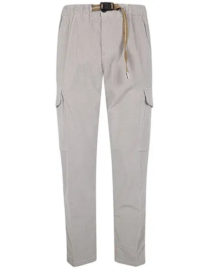 White Sand Long Trousers Clothing In Grey