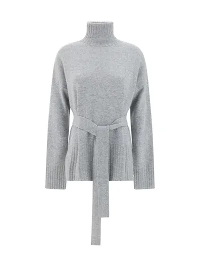 Wild Cashmere Knitwear In Light Grey