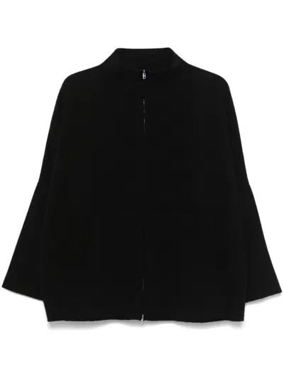 Wild Cashmere Nataly Jacket In Black