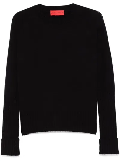 Wild Cashmere Rosa Sweater In Black  