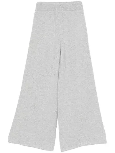 Wild Cashmere Stella Trousers In Grey