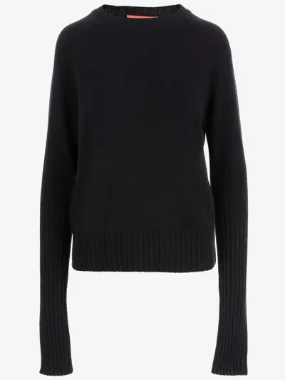 Wild Cashmere Wool And Cashmere Sweater In Black