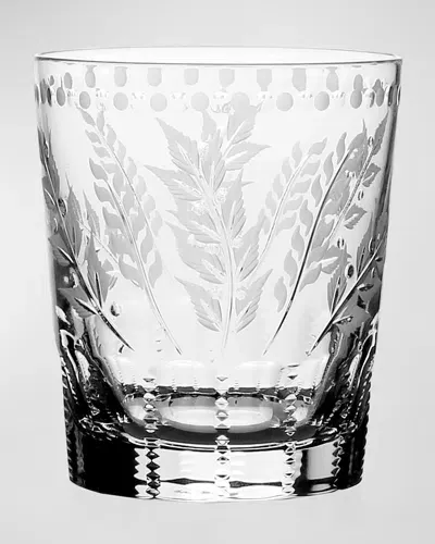 William Yeoward Crystal Fern Tumbler Double Old-fashioned In Clear