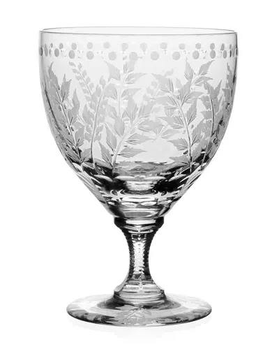 William Yeoward Crystal Fern Large Wine Glass In Clear