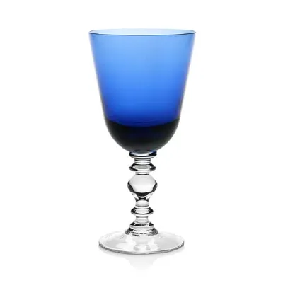 William Yeoward Crystal William Yeoward Country Fanny Goblet In Sky Blue