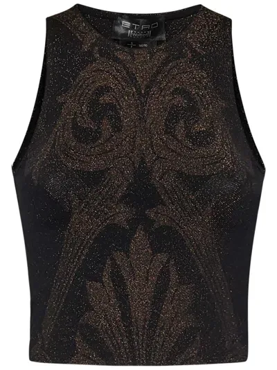 Wolford X Etro Top In Brown