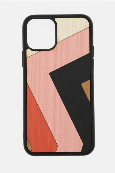 Wood'd Sunset Iphone 13 Cover In Multi