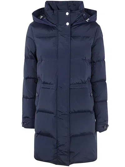 Woolrich Alsea Puffer Parka In Blue