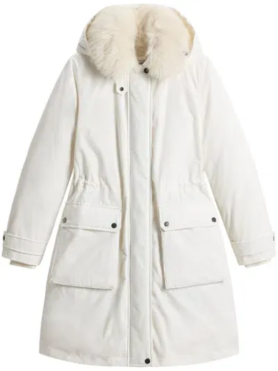 Woolrich Arctic Medium Parka In White