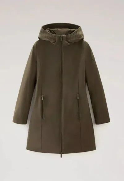 Woolrich Coats In Green