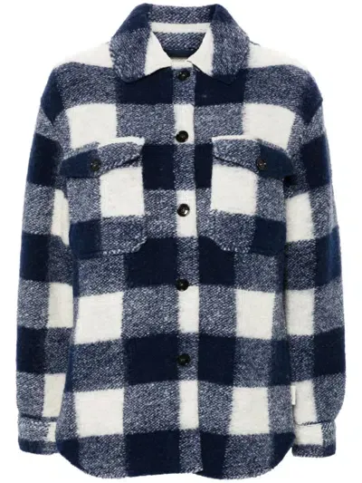 Woolrich Gentry Overshirt In Blue