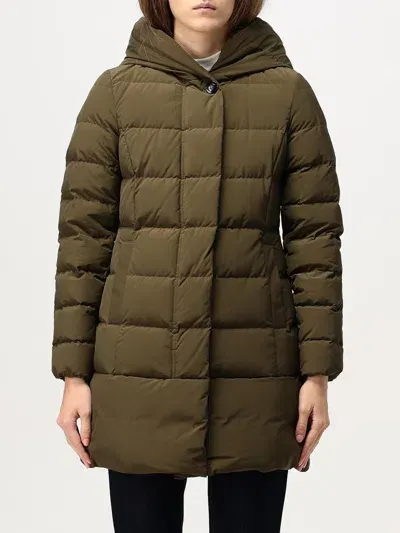 Woolrich Jacket  Woman Color Green In Brown