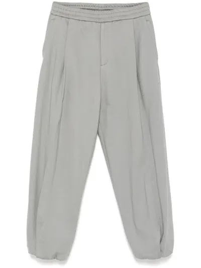 Wooyoungmi Wide-leg Track Pants In Grey