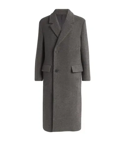 Wooyoungmi Wool-blend Overcoat In Grey