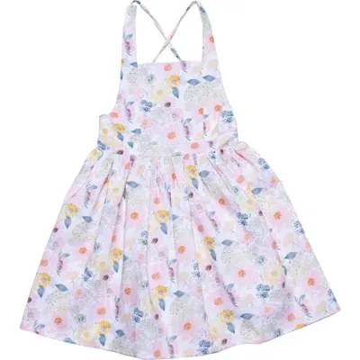 Worthy Threads Kids'  Girls Tie Back Dress In Blooming