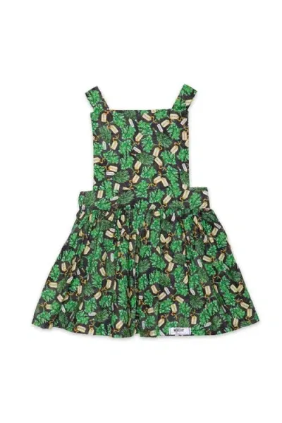 Worthy Threads Babies'  Pinafore Dress In Green