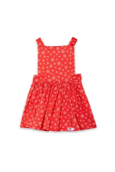 Worthy Threads Babies'  Pinafore Dress In Red