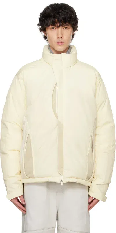 Xlim Yellow Ep.6 01 Down Jacket In Lemon/ivory