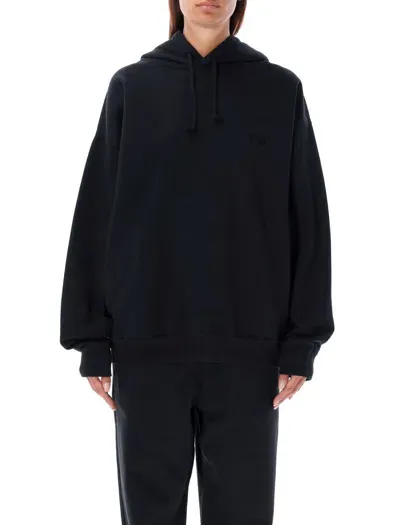 Y-3 Logo Hoodie In Black