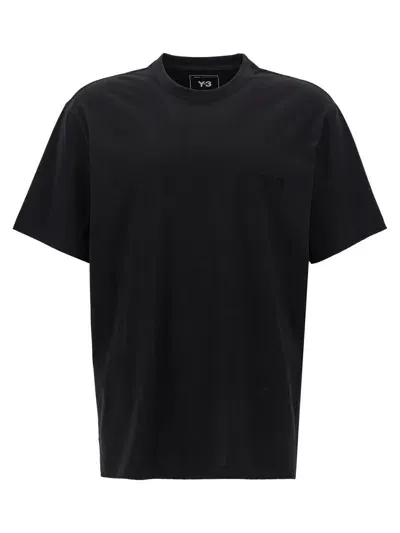 Y-3 Adidas 'u Gf Ss' T-shirt In Black