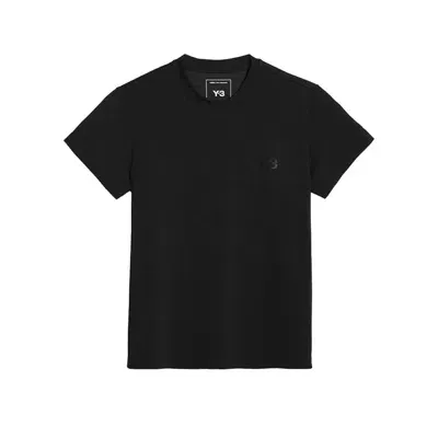 Y-3 Adidas W Reg Ss Tee In Black