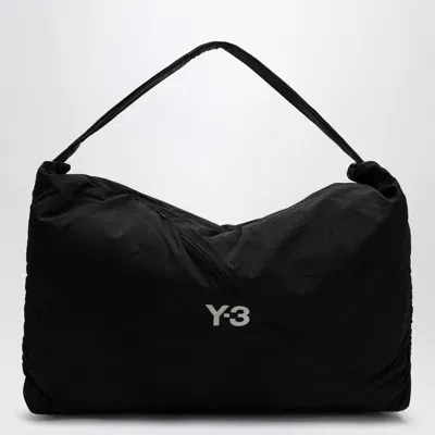 Y-3 Adidas  Nylon Shoulder Bag With Logo In Black