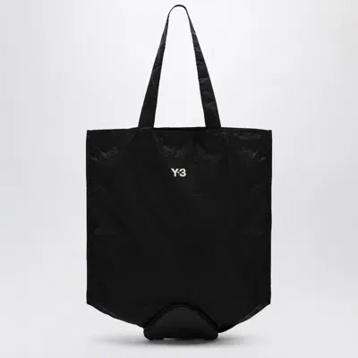 Y-3 Adidas  Nylon Tote Bag In Black