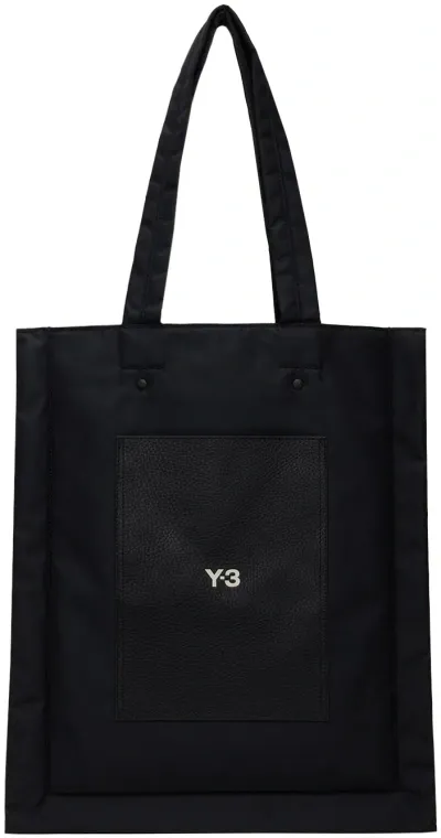 Y-3 Black Lux Tote