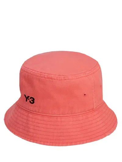 Y-3 Bucket Hat In Red