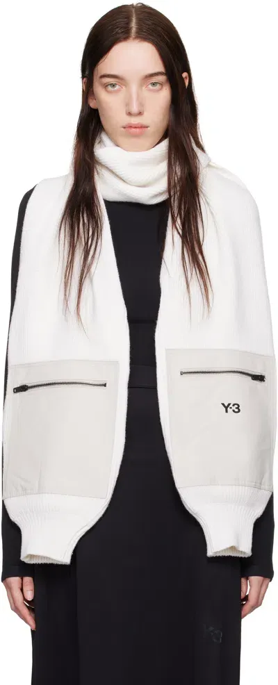 Y-3 Off-white Sleeve Shawl